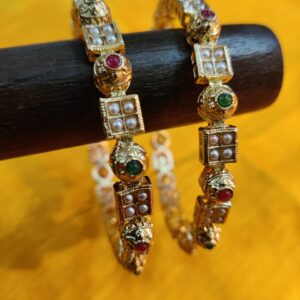 Traditional Meenakari Kada