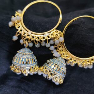Prismatic Jhumki Grey