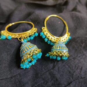 Prismatic Jhumki Sky Blue