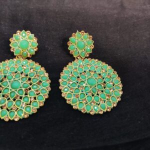 Drop earring-Green