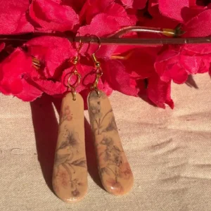 Botanical Harmony Handmade Earrings