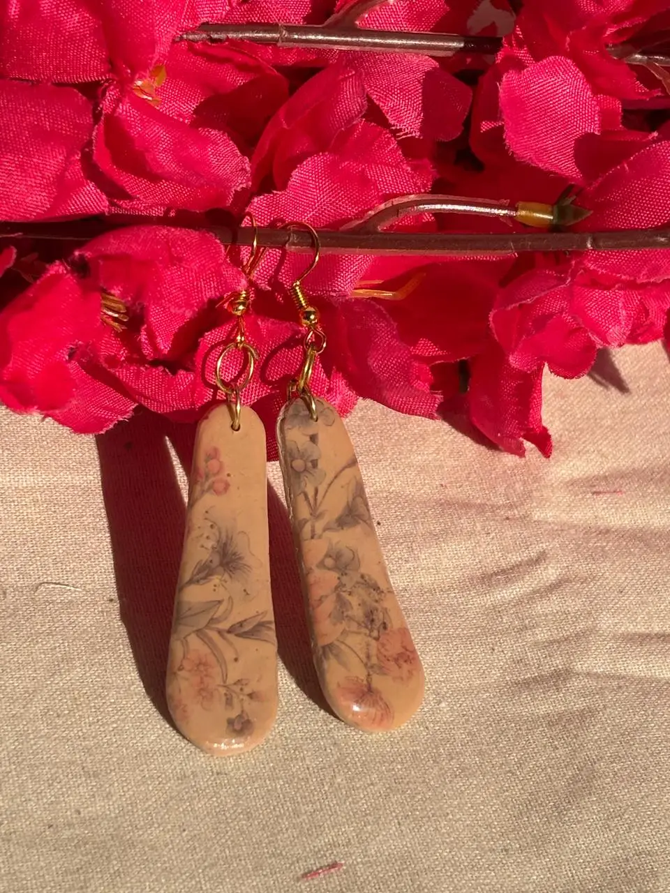 Botanical Harmony Handmade Earrings
