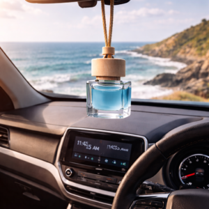 cologne fresh car diffuser hanged inside car